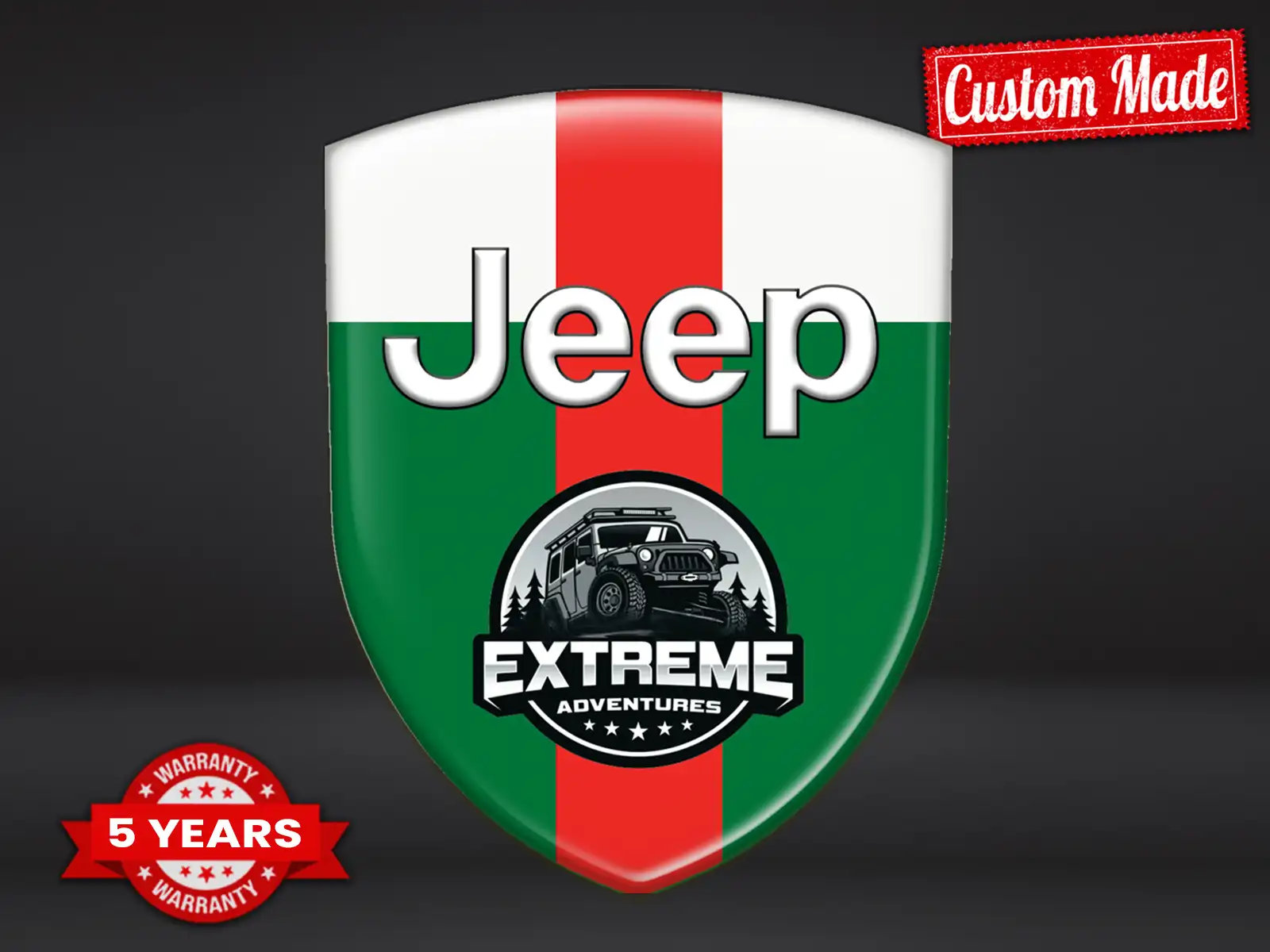 Jeep Stickers Vitre Automobile Max Robuste Look Pro